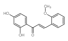 2',4'-二羟基-2-甲氧基查耳酮结构式