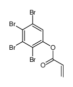 (2,3,4,5-tetrabromophenyl) prop-2-enoate Structure