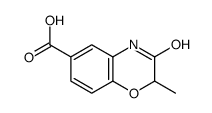 2-Methyl-3-Oxo-3,4-Dihydro-2H-1,4-Benzoxazine-6-Carboxylic Acid Structure