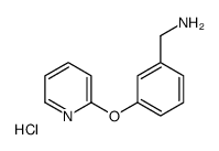 3-(PYRIDIN-2-YLOXY)BENZYLAMINE HCL Structure