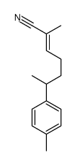 2-methyl-6-(4-methylphenyl)hept-2-enenitrile Structure