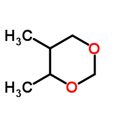 4,5-二甲基-1,3 -二噁烷结构式