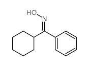 Methanone,cyclohexylphenyl-, oxime Structure