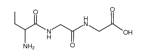(+/-)-N-[N-(2-amino-butyryl)-glycyl]-glycine结构式