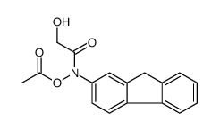N-acetoxy-N-glycolyl-2-aminofluorene结构式
