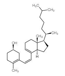 3Β,6Z-9,10-断胆甾基-5(10),6,8-三烯甘油酯-3结构式