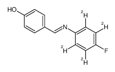 4-[(2,3,5,6-tetradeuterio-4-fluoroanilino)methylidene]cyclohexa-2,5-dien-1-one Structure