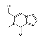 3-hydroxymethyl-2-methylpyrrolo[1,2-a]pyrazin-1(2H)-one Structure