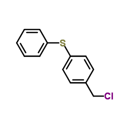4-苯硫基氯苄结构式