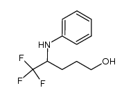 5,5,5-trifluoro-4-(phenylamino)pentan-1-ol Structure