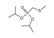 methylthiomethylphosphonic acid diisopropylester Structure