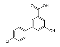 3-(4-chlorophenyl)-5-hydroxybenzoic acid Structure