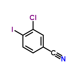 3-氯-4-碘苯甲腈结构式