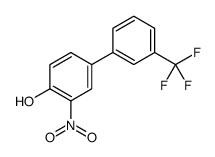 2-nitro-4-[3-(trifluoromethyl)phenyl]phenol Structure