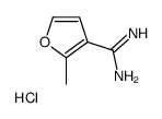 2-Methyl-furan-3-carboxamidine HCl Structure