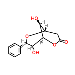 3,7-脱水-2-脱氧基-7-C-苯基-D-葡庚糖酸 DELTA-内酯结构式