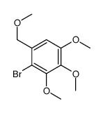 4-bromo-1,2,3-trimethoxy-5-(methoxymethyl)benzene结构式