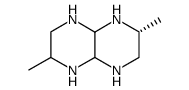 Pyrazino[2,3-b]pyrazine, decahydro-2,6-dimethyl-, (2-alpha-,4a-alpha-,6-ba-,8a-ba-)- (9CI)结构式