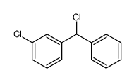 1-chloro-3-[chloro(phenyl)methyl]benzene structure