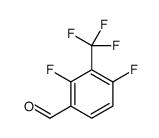2,4-二氟-3-(三氟甲基)苯甲醛结构式