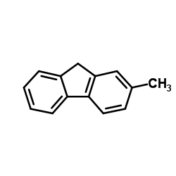 2-Methyl-9H-fluorene Structure