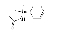 (R)-8-acetamido-p-menth-1-ene Structure