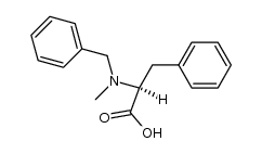 (+)-N-methyl-N-benzyl-(S)-β-Phe结构式