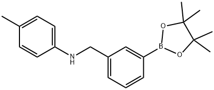 4-Tetra-3,4-tetra-benzyl-3,4-methylaniline Structure