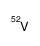 vanadium-52 Structure