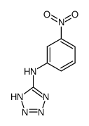 (3-nitro-phenyl)-(1H-tetrazol-5-yl)-amine Structure