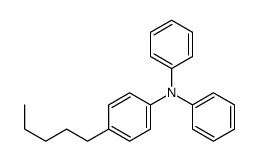 4-pentyl-N,N-diphenylaniline Structure