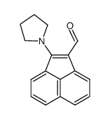 1-formyl-2-(1-pyrrolidinyl)acenaphthylene结构式