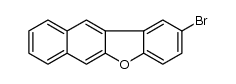 2-溴苯并[b]萘并[2,3-d]呋喃结构式