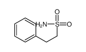 2-Phenylethanesulfonamide Structure