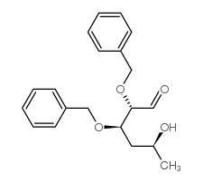 4-脱氧-2,3-二-O-苯甲基-L-岩藻糖结构式