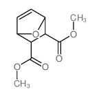 7-Oxabicyclo(2.2.1)hept-5-ene-2,3-dicarboxylic acid, dimethyl ester, (exo,exo)- Structure