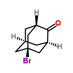 5-溴-2-金刚酮结构式