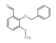 2-苄氧基-3-甲氧基苯甲醛结构式