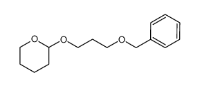 2-(3-(benzyloxy)propoxy)tetrahydro-2H-pyran结构式