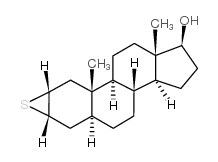 硫雄甾醇结构式