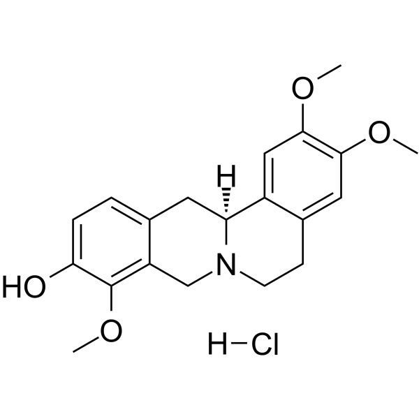 Corydalmine hydrochloride结构式