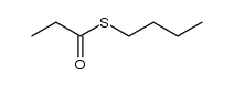 Thiopropionic acid S-sec-butyl ester结构式
