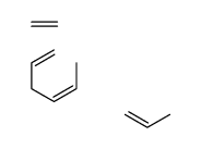 ethene,(4E)-hexa-1,4-diene,prop-1-ene Structure