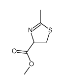 methyl (R)-4,5-dihydro-2-methylthiazole-4-carboxylate结构式