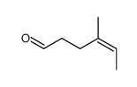 4-methylhex-4-enal结构式
