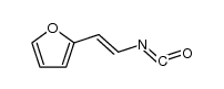 2-(2'--Furyl)-1-isocyanato-ethylen Structure