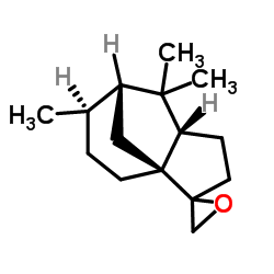 (1β,2ξ,7β)-2,12-Epoxycedrane structure