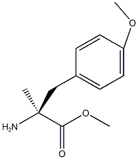 (S)-2-(4-Methoxybenzyl)-Ala-OMe structure
