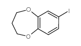 7-碘-3,4-二氢-2H-苯并[b][1,4]二氧杂环庚烷结构式