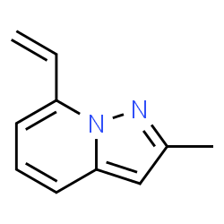 Pyrazolo[1,5-a]pyridine,7-ethenyl-2-methyl- Structure
